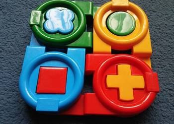 układanka edukacyjna Domino Puzzle Wader Zabawki 4 elementy