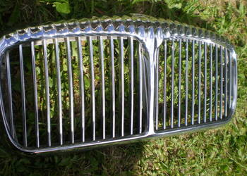 Grill,atrapa Jaguar Daimler seria 3.Oryginał.1979 r.Klasyk