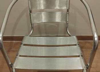 Krzesła  aluminiowe