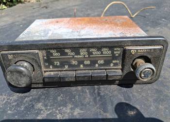 RADIO SAMOCHODOWE SAFARI 5, ZABYTKOWE