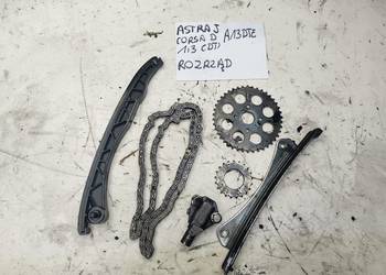 OPEL ASTRA J corsa 1,3CDTI rozrząd łańcuch ślizg koło A13DTE