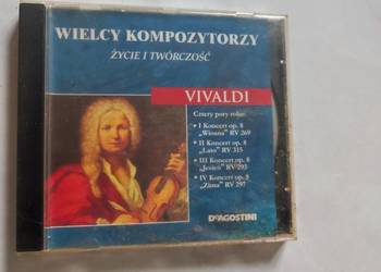 Deagostini wielcy kompozytorzy życie i twórczość  vivaldi  muzyka na cd