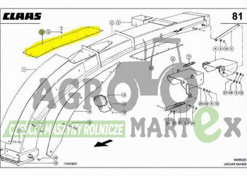 0000766462, 000766462, 00766462, 0766462, 766462 OSŁONA WYSYPU CLAAS