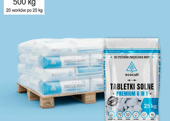 Tabletki solne paleta 500 kg Ecocult Premium 6w1 – 590 zł + bonus