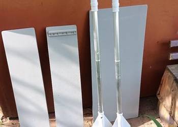 Wyposażenie, akcesoria ponton FWS-D380KAM, podłoga, ławeczki, wiosła, torb