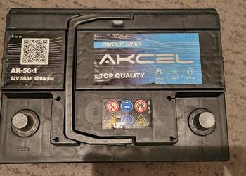 Akumulator Akcel 56ah nowy