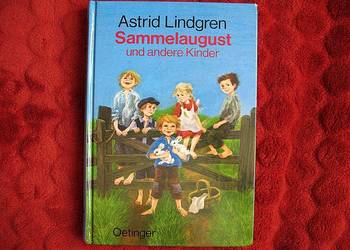 Sammelaugust und andere Kinder_ A. Lindgren - książka niemiecka dla dzieci