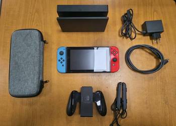 Konsola Nintendo Switch v2 | Karta MicroSD 128GB | Pokrowiec | Zestaw