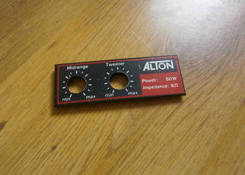 TONSIL ALTON 80 tabliczka znamionowa 1szt.