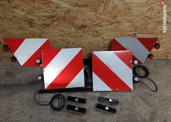 Tablice gabarytowe. Komplet 4 sztuki
