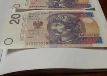 .Banknoty kolekcjonerskie 20zl