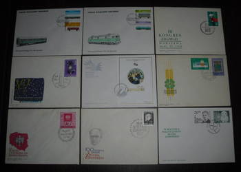 Koperty ze znaczkami pierwszy dzień obiegu FDC