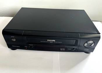 Magnetowid PHILIPS VR485 + Pilot ODTWARZACZ do KASETY VIDEO VHS PLAY EURO