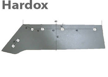 Lemiesz 14 cali HARDOX 1867678/L do pługa INTERNATIONAL