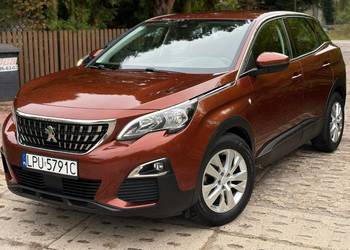 Peugeot 3008 2017r 1.6Hdi 120km Serwis Automat Nowe Opony Zadbane Auto