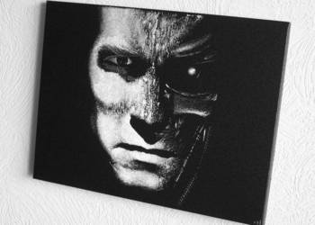 TERMINATOR grawerka ... Staloryt 20 X 30 cm