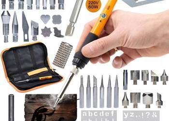 Lutownica Precyzyjna 60W z Grotami i Organizerem | Zestaw 8w1