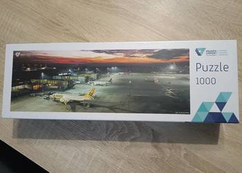 Puzzle z motywem lotniska, samoloty 1000 elementów
