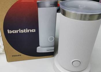 Spieniacz do mleka na ciepło i zimno Philips Baristina BAR311/00 Biały