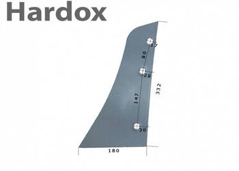 Pierś HARDOX PO1711/L do pługa UNIA grudziądz TUR IBIS VIS