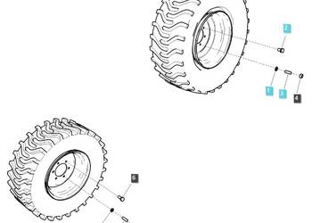 Nakrętka M12 x 1.25 / S302120047 / LS Tractor 40404847