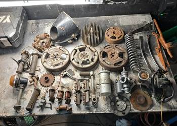 Wsk romet części gaźnik magneto automat podstawa iskrownik zapłon cewka wał