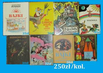 Bajki - Puszkin / klechdy / Kalewala / Bajki na dobranoc/legendy