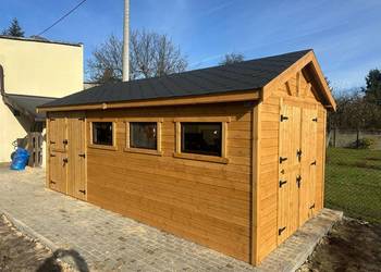 Domek dla alpak kóz owiec 3m x 6m narzędziowy gospodarczy PRODUCENT