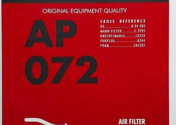 Filtr powietrza Filtron AP072 AP 072