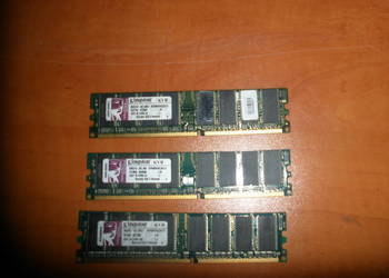 Pamięć RAM Kingston 512 MB - 3 sztuki