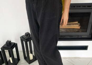 Zestaw damski spodnie jeans Rainbow 52 + bluzka oversize 52/54 żółta