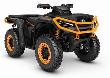 Can-Am Outlander XT-P 1000R 4HTA 2026 Mineral Grey & Orange Crush quad atv