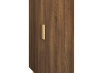 Szafka brązowy dąb 345x34x90 cm materiał drewnopochodny WM-817404