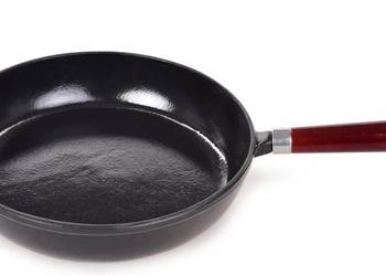 3,5 L duża żeliwna patelnia WOK
