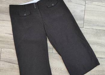 Spodnie Rybaczki Jodełka New Look Vintage 42 44