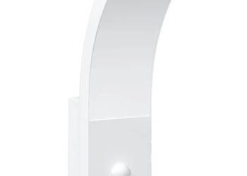 Zewnętrzne kinkiety LED z czujnikami 2 szt. białe aluminium WM-4006267