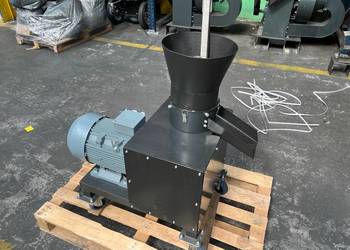 Peleciarka do pelletu PLT-200 z ruchomymi rolkami 5.5 kW | 80-120 kg/h