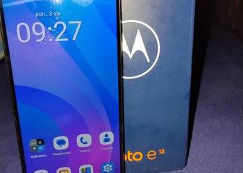 Motorola Moto e13 stan bardzo dobry