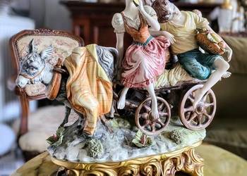 Duża Porcelanowa Włoska Figurka waga 8,5 kg Kalisz