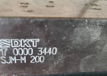 Sprzedam szczęki tokarskie miękie DKT do uchwytu 200mm