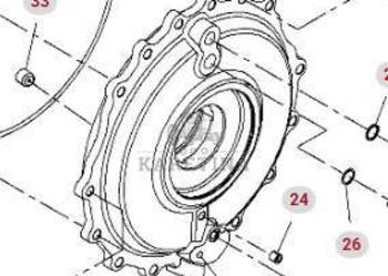 Fendt 930 933 936 939 942 Vario Gen 6 Pokrywa Przedniej Osi CZĘŚCI H218PF0…