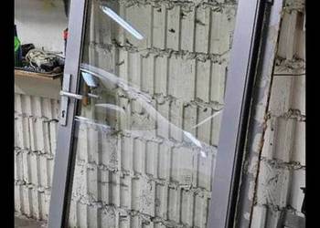 Drzwi PCV szklane 90