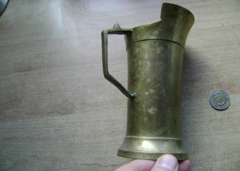 Starocie z PRL - Mosiądz = Kufel z Indii z 1982 r.