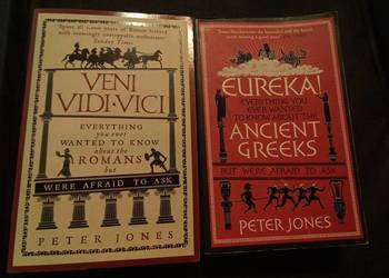 Eureka ancient Greece, Veni vidi vici romans.Cena za komplet! Po angielsku!