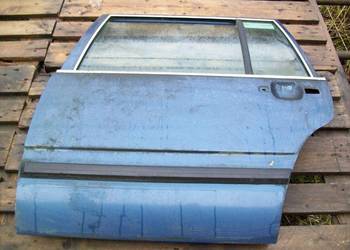Volvo 740 Sedan Drzwi lewy tyl tylne lewe szyba szyby