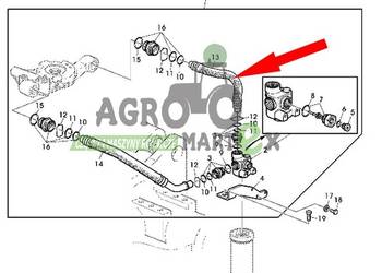 AL157198 WĄŻ HYDR JD