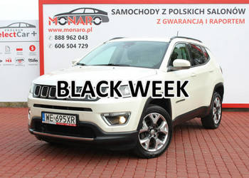 Jeep Compass LIMITED Automat 4WD 4x4 Salon Polska GWARANCJA RAPORT SelectC…