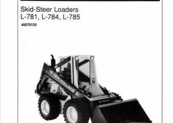 New Holland L781 L784 L785 instrukcja naprawy PL
