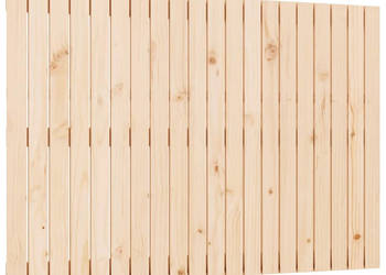 Wezgłowie łóżka 1275x3x90 cm lite drewno sosnowe WM-824888