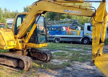 Koparka Komatsu PC60 waga 6t.